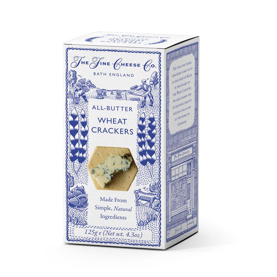 All-Butter Wheat Crackers