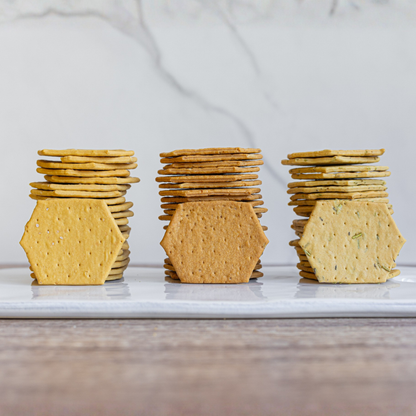 The Fine Cheese Co. Flavoured Crackers Catering Selection